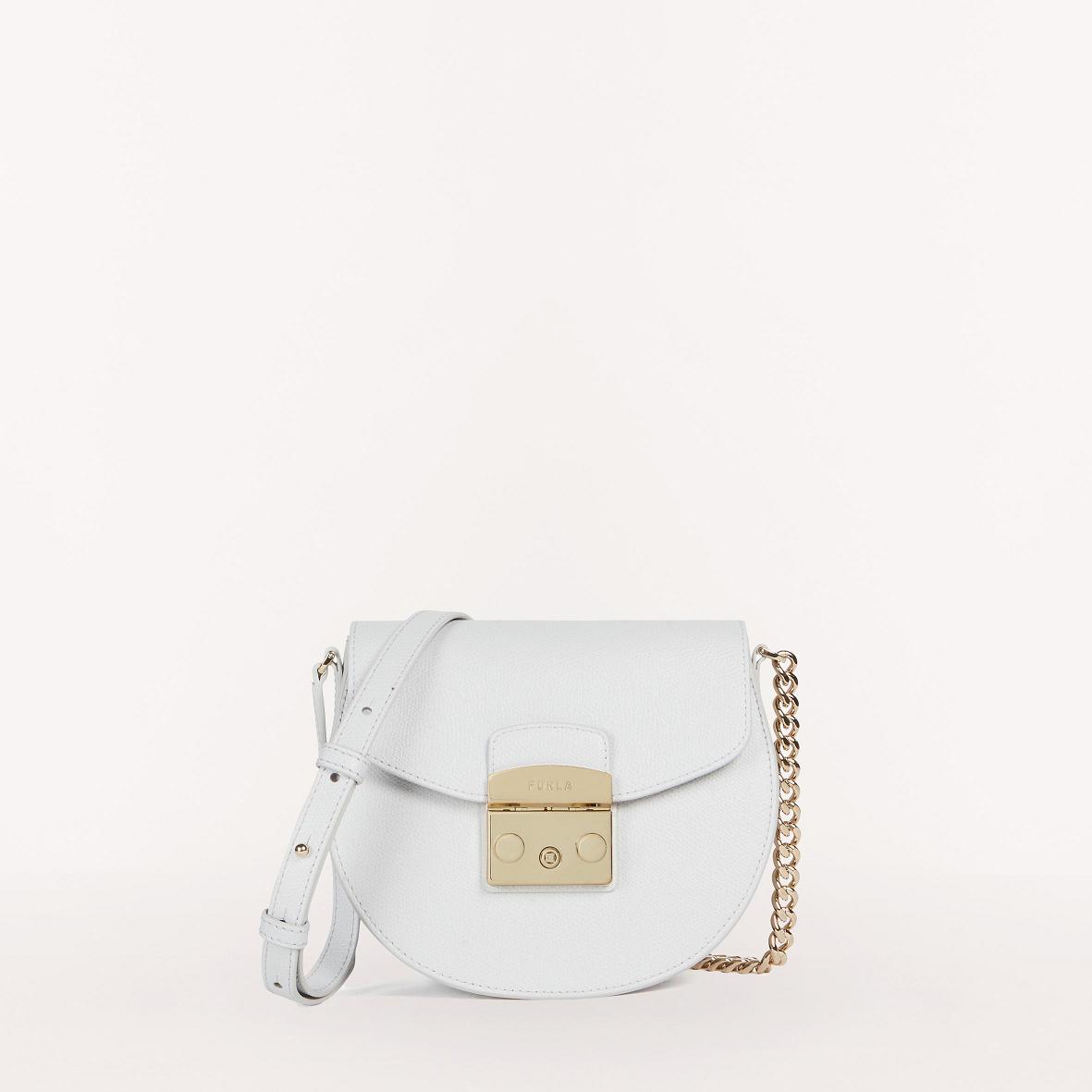 Bolso Bandolera Furla Colombia - Metropolis Bolsos Mujer Gris Blancas 527694GBE